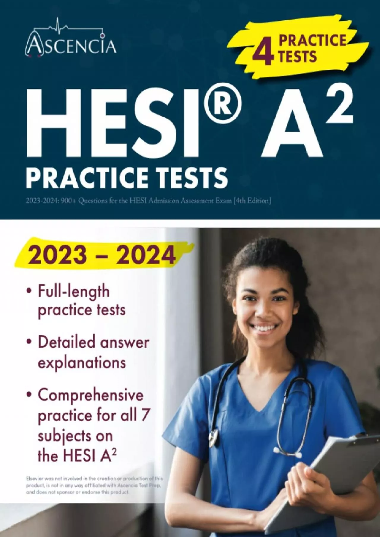 PDF-[READ] HESI A2 Practice Tests 2023-2024: 900+ Questions for the HESI Admission Assessment