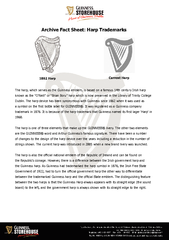 Archive Fact Sheet: Harp Trademarks