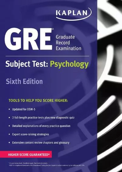 [DOWNLOAD] GRE Subject Test: Psychology Kaplan Test Prep