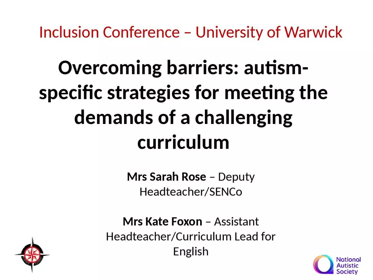 PPT-Overcoming barriers: autism- specific strategies for meeting the demands of a challenging