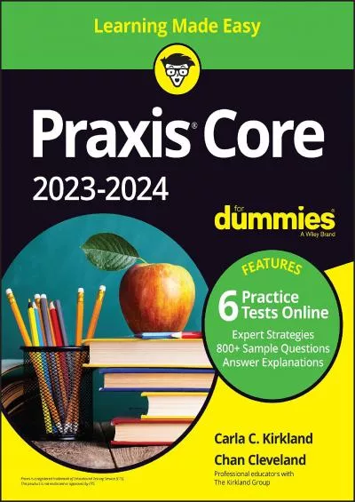 [EBOOK] Praxis Core 2023-2024 For Dummies