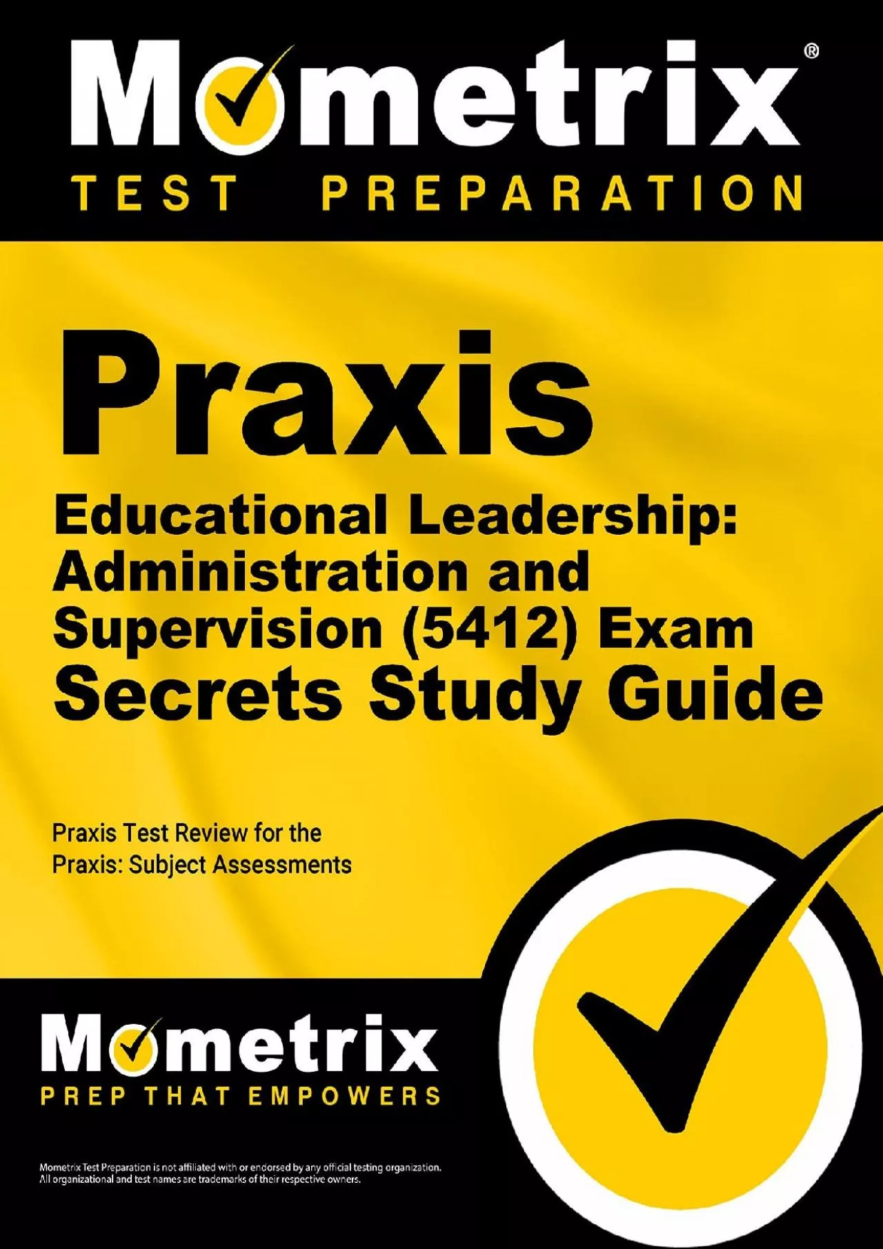 [DOWNLOAD] Praxis Educational Leadership Administration and Supervision 5412 Exam Secrets