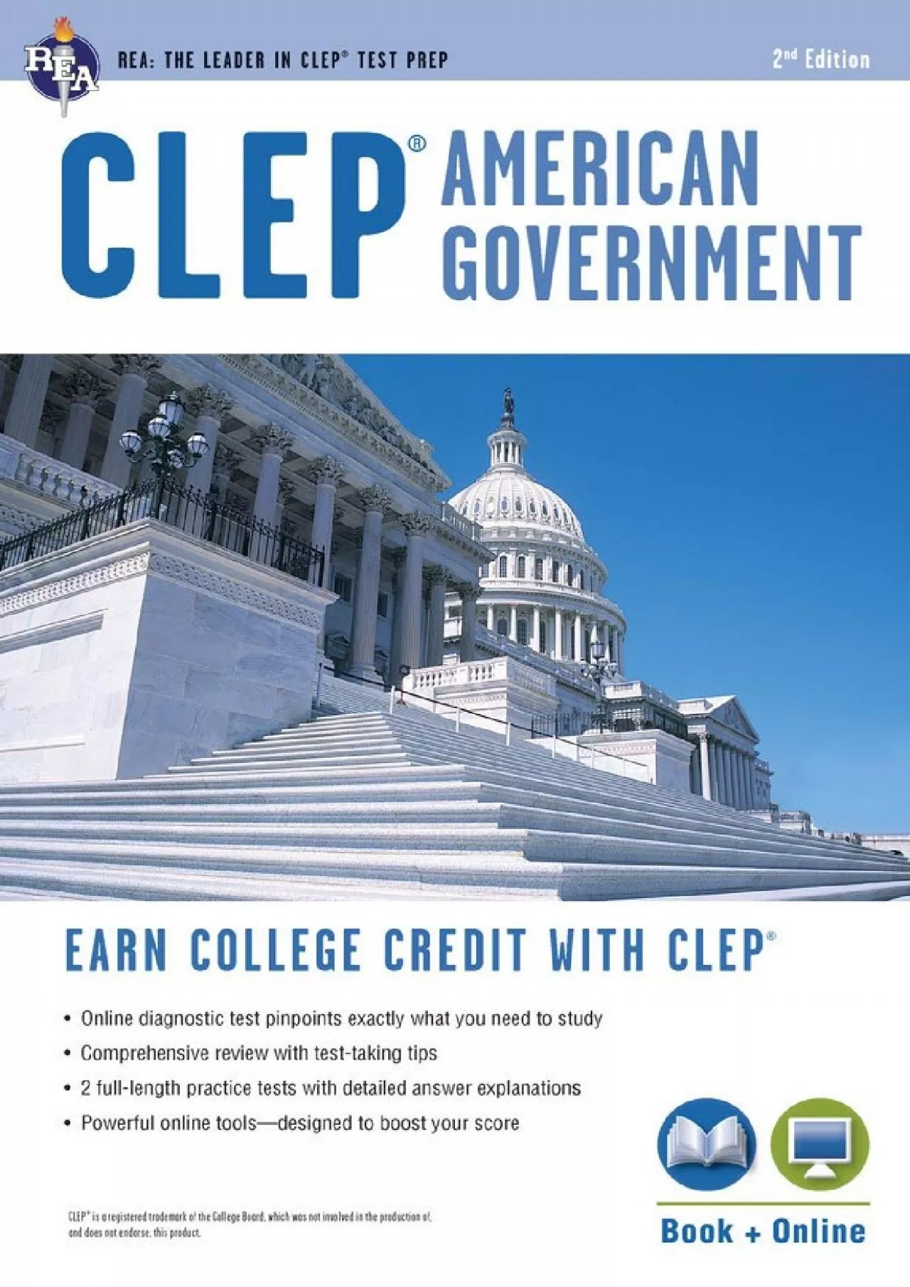 [READ] CLEP® American Government Book + Online CLEP Test Preparation