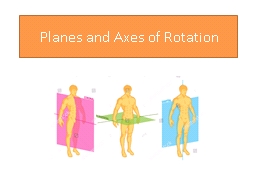 Planes and Axes of Rotation