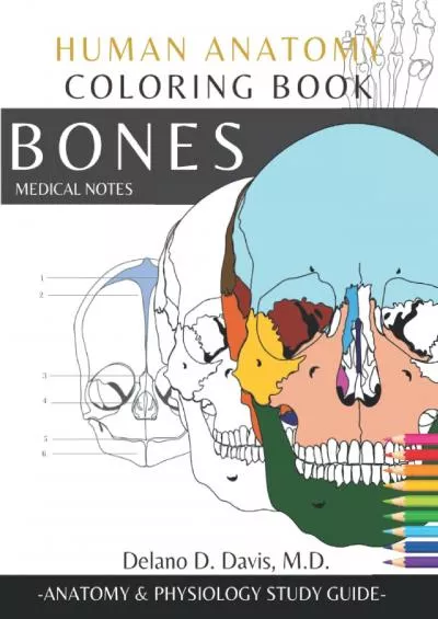 [DOWNLOAD] Human Anatomy Coloring Book: Bones. Medical Notes | Detailed illustrations | Learn the Skeletal System: Anatomy and Physiology Coloring Workbook with ... Nurses, Doctor and all lovers of Anatomy