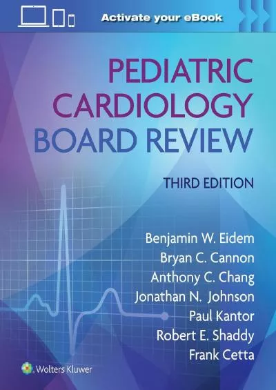 [EBOOK] Pediatric Cardiology Board Review