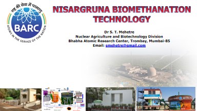 NISARGRUNA  BIOMETHANATION TECHNOLOGY