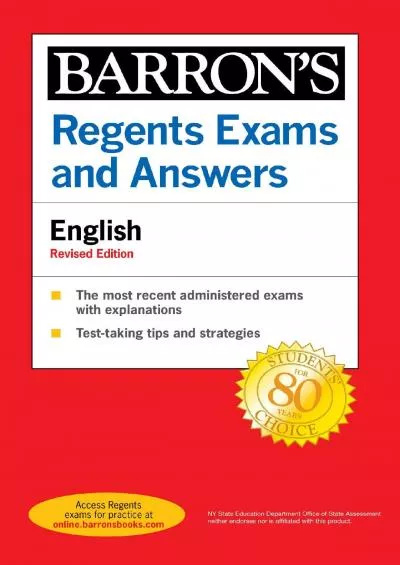 [DOWNLOAD] Regents Exams and Answers: English Revised Edition Barron\'s Regents NY