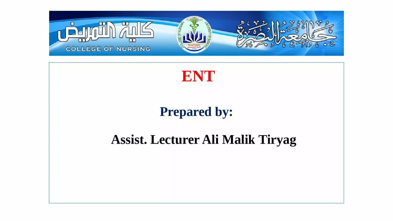 PPT-ENT Prepared by: