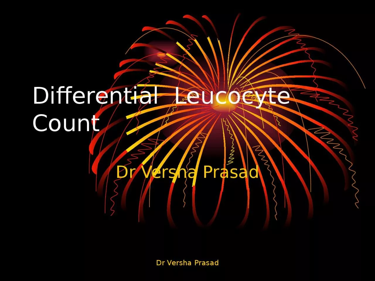 PPT-Differential Leucocyte Count