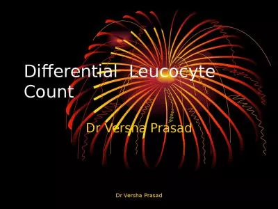 Differential  Leucocyte Count