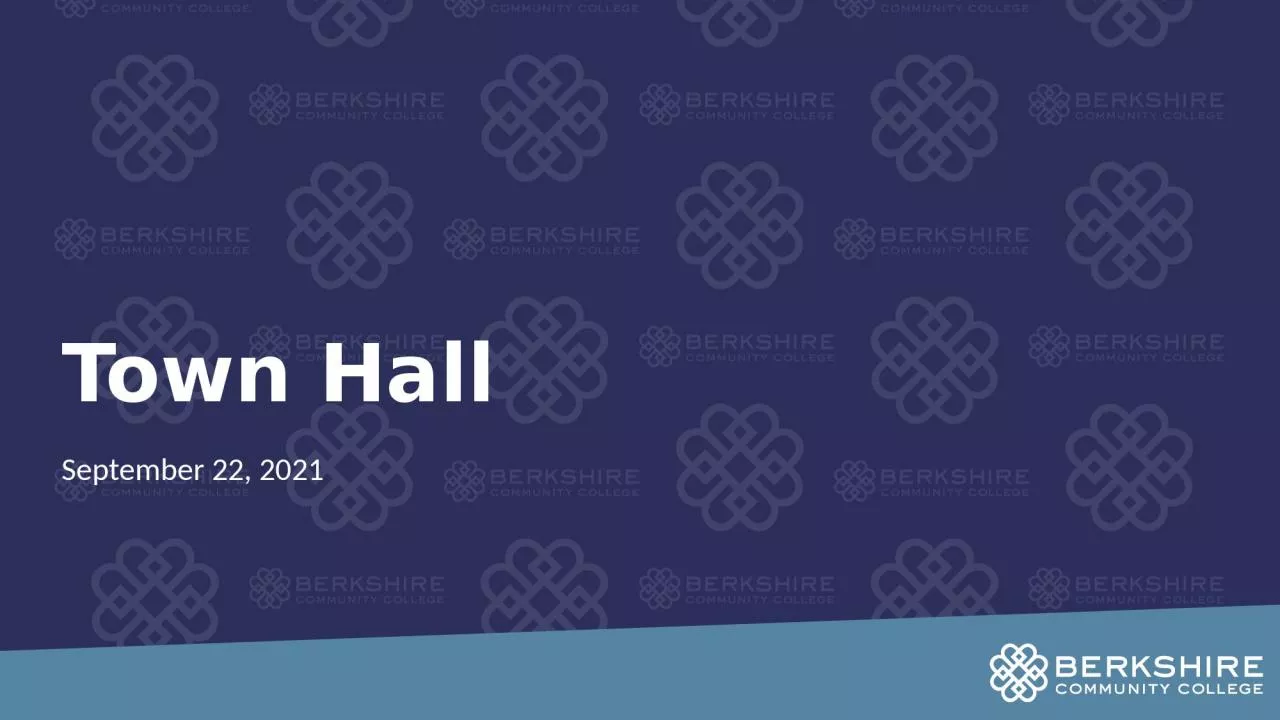 PPT-Town Hall September 22, 2021