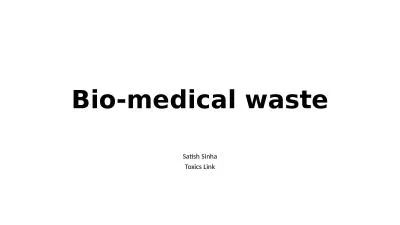 Bio-medical waste Satish