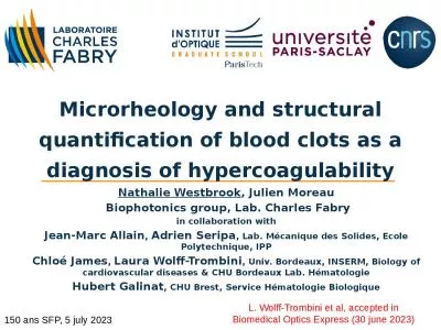 Microrheology  and structural quantification of