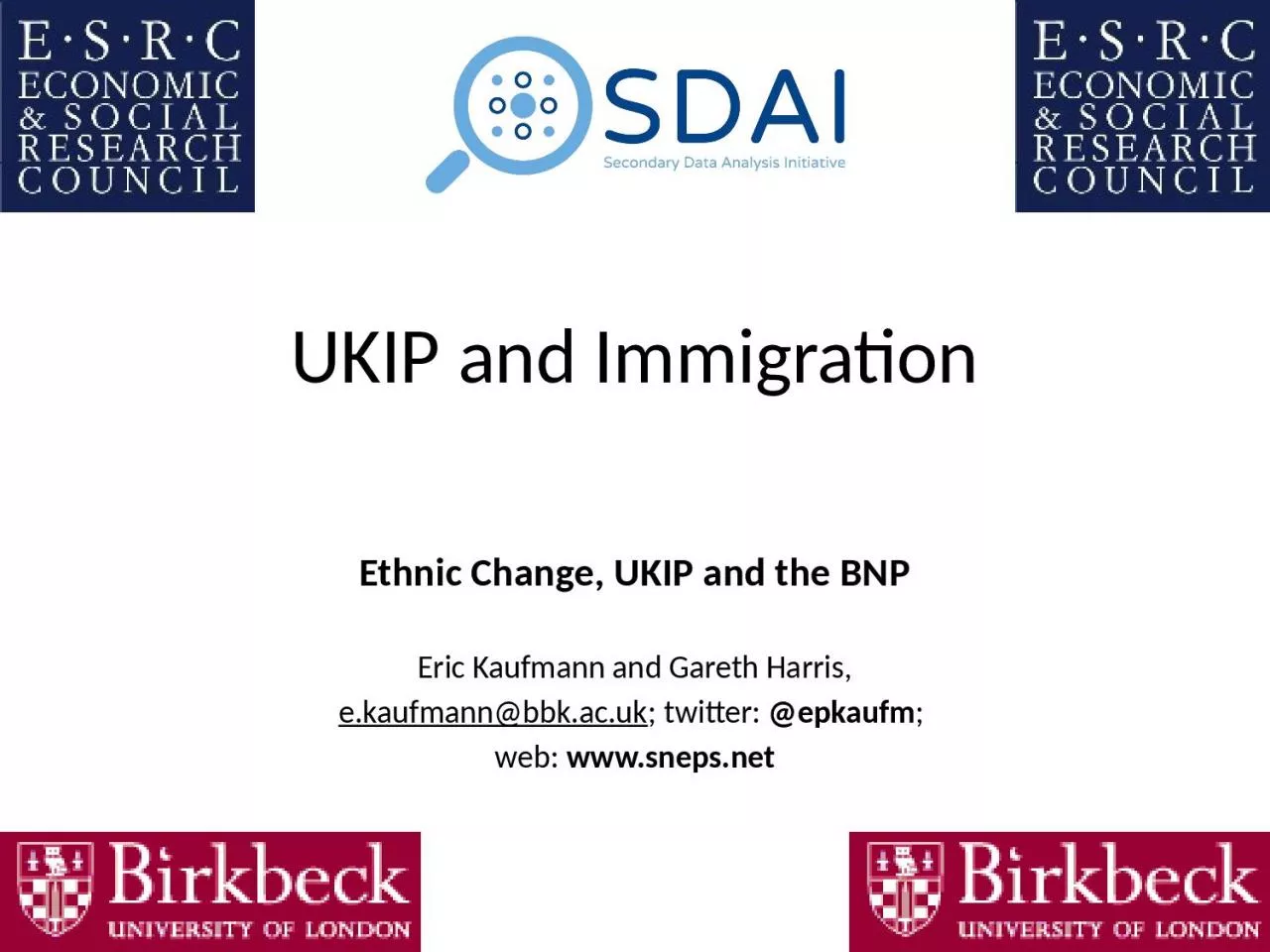 PPT-UKIP and Immigration Ethnic Change,