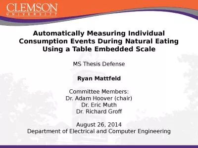 Automatically Measuring Individual Consumption Events During Natural Eating Using a Table