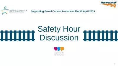 1 Safety Hour Discussion