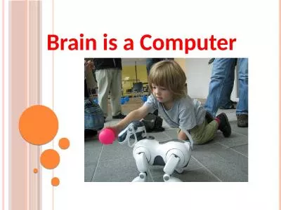 Brain is a Computer Days 1-3: