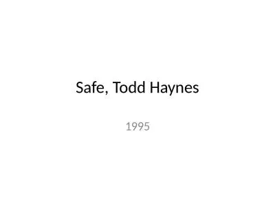 Safe, Todd Haynes 1995 BOX OFFICE/REWARDS