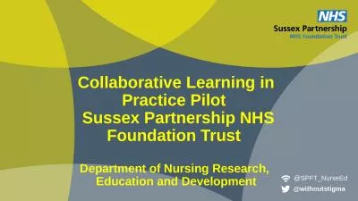 Collaborative Learning in Practice Pilot
