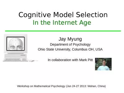 Cognitive  Model  Selection