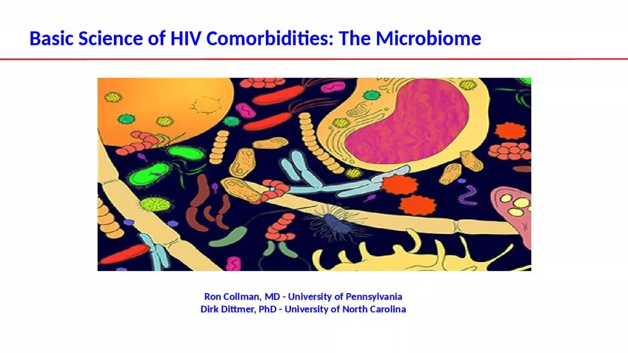 PPT-Basic Science of HIV Comorbidities: The Microbiome