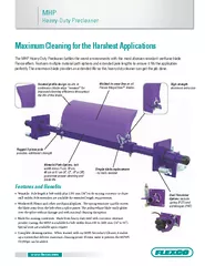 The MHP Heavy-Duty Precleaner battles the worst environments with the
