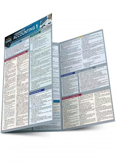 [READ] Intermediate Accounting 1: a QuickStudy Laminated Reference Guide Quickstudy Reference