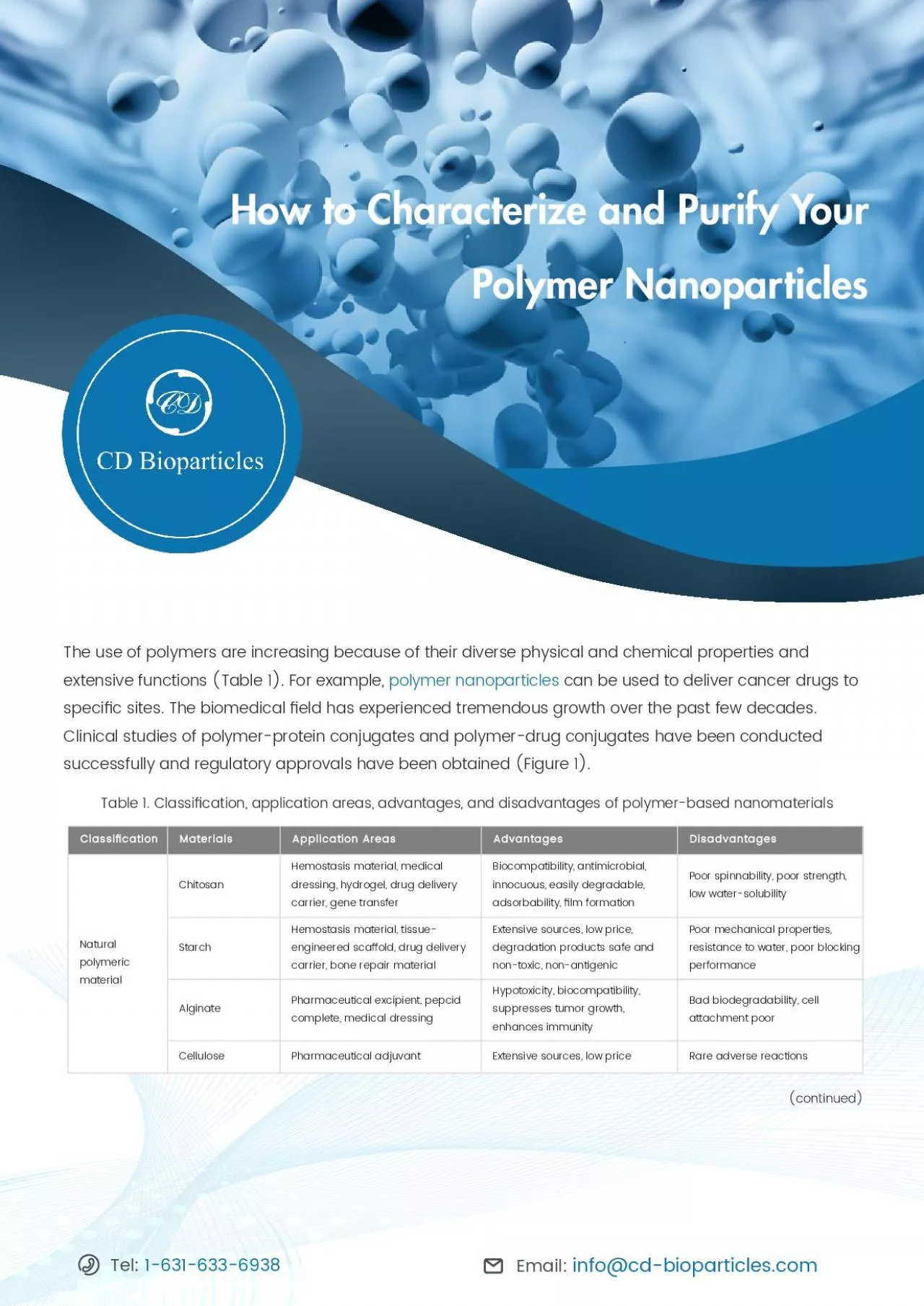 PDF-How to Characterize and Purify Your Polymer Nanoparticles