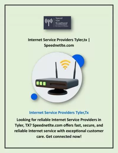 Internet Service Providers Tyler,tx | Speednetlte.com