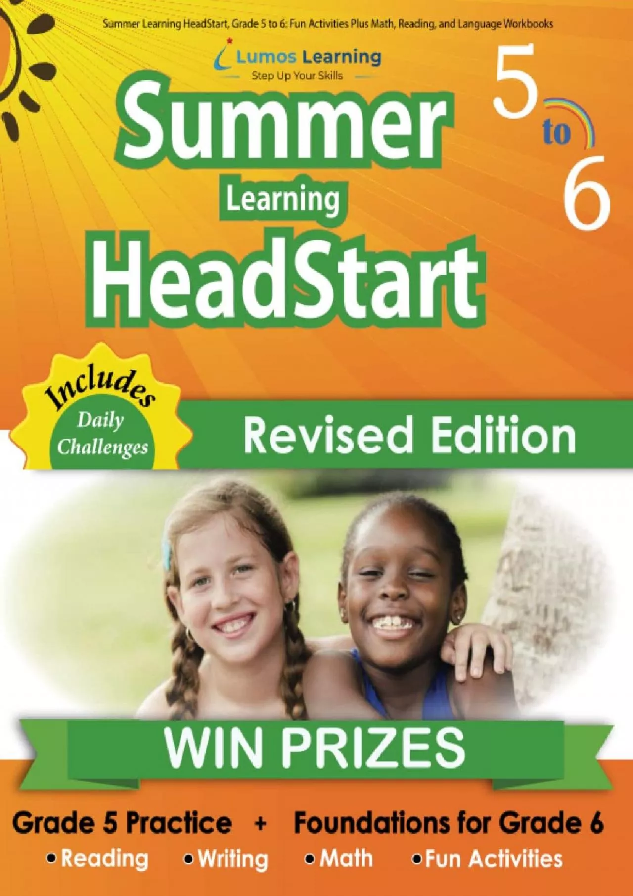 PDF-[DOWNLOAD] Summer Learning HeadStart, Grade 5 to 6: Fun Activities Plus Math, Reading,