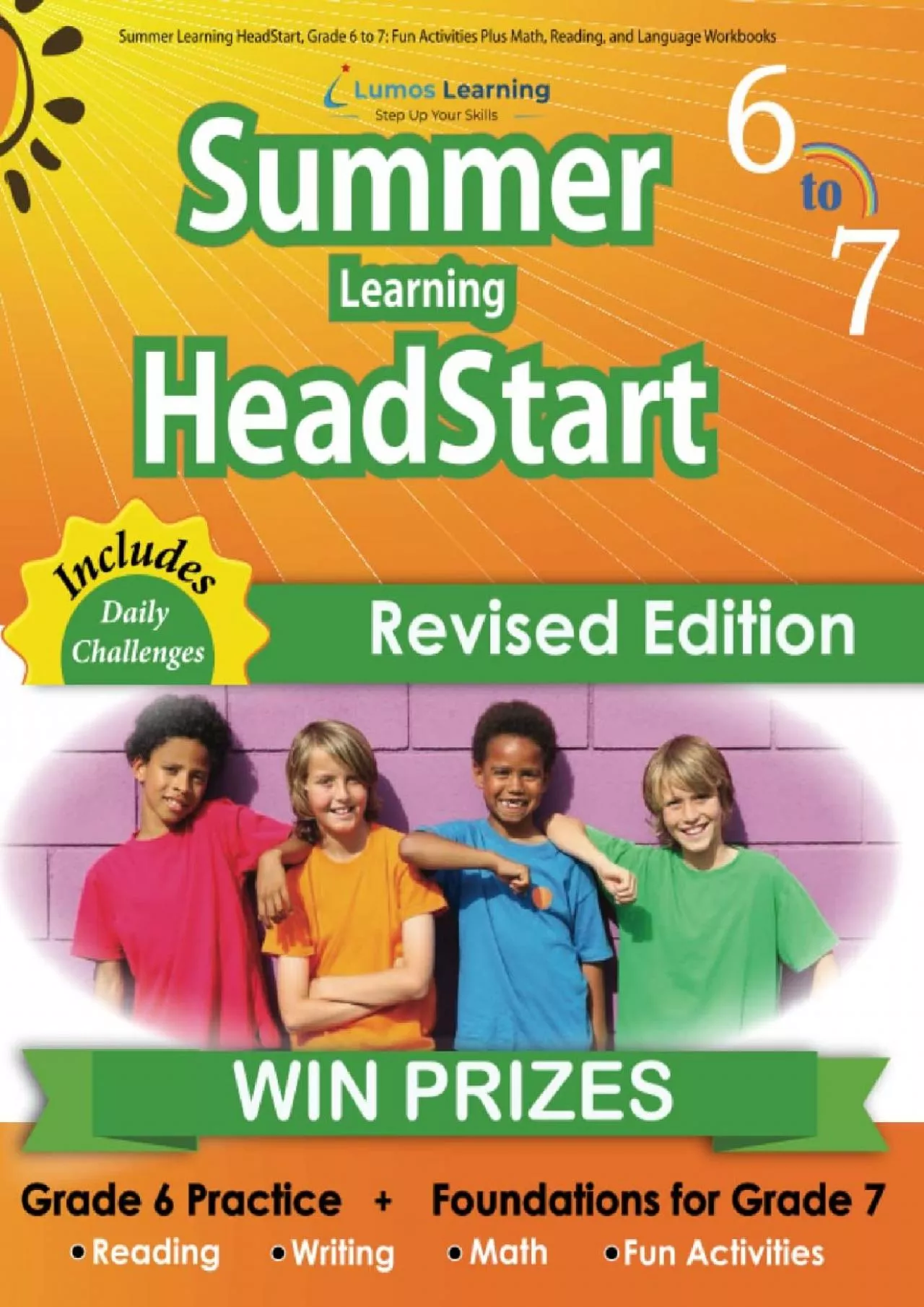 PDF-[DOWNLOAD] Summer Learning HeadStart, Grade 6 to 7: Fun Activities Plus Math, Reading,