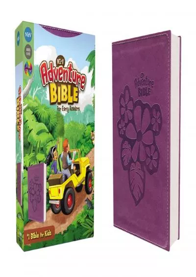 [EBOOK] NIrV, Adventure Bible for Early Readers, Leathersoft, Purple, Full Color