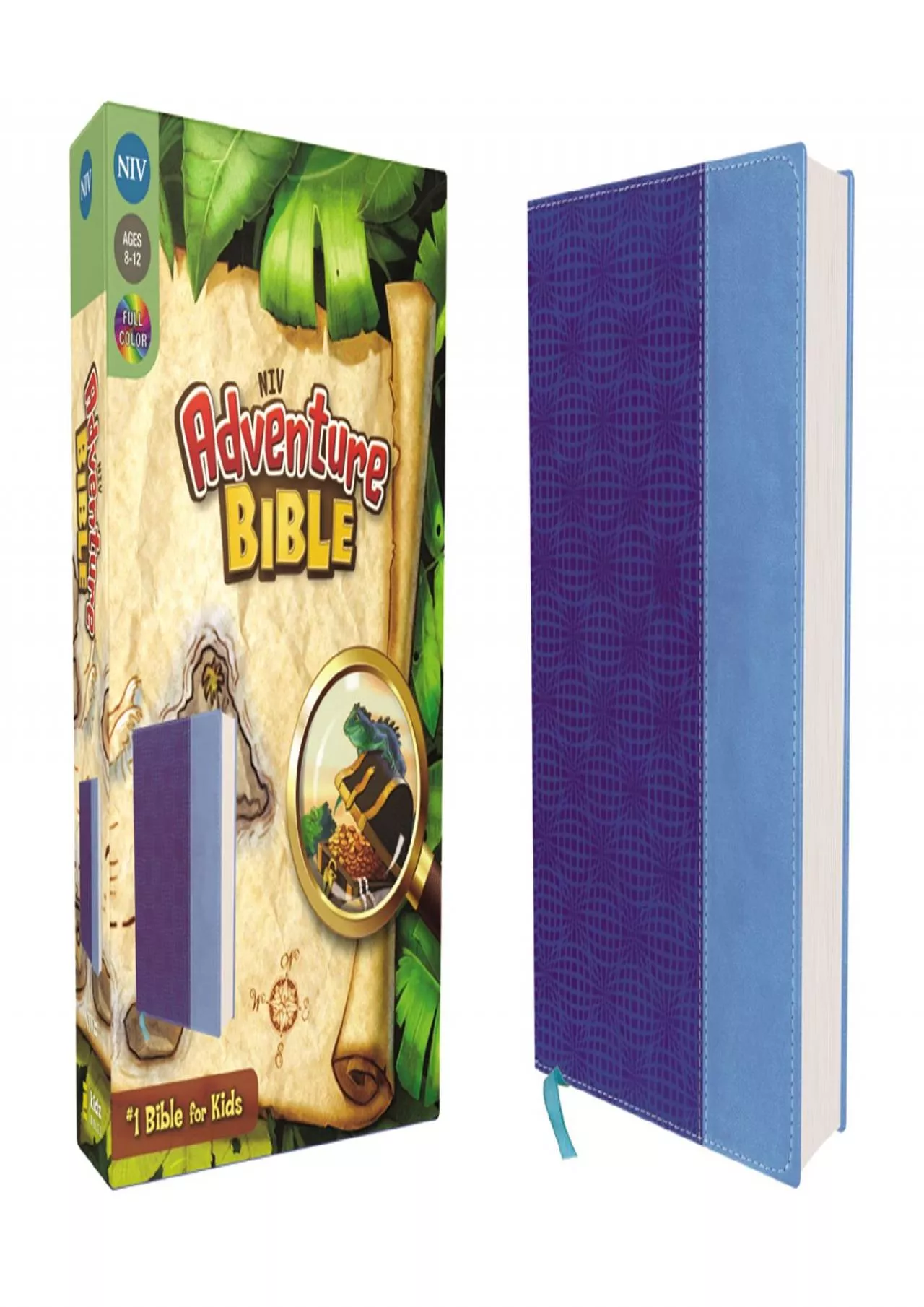 [EBOOK] NIV, Adventure Bible, Leathersoft, Blue, Full Color