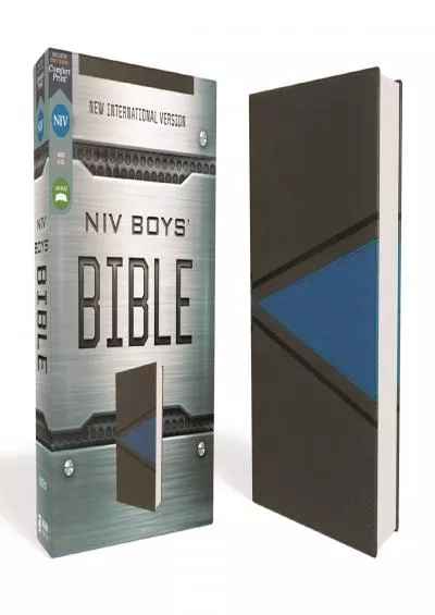 [EBOOK] NIV, Boys\' Bible, Leathersoft, Gray/Blue, Comfort Print