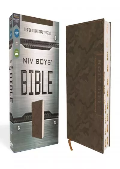 [EBOOK] NIV, Boys\' Bible, Leathersoft, Brown Camo, Thumb Indexed Tabs, Comfort Print