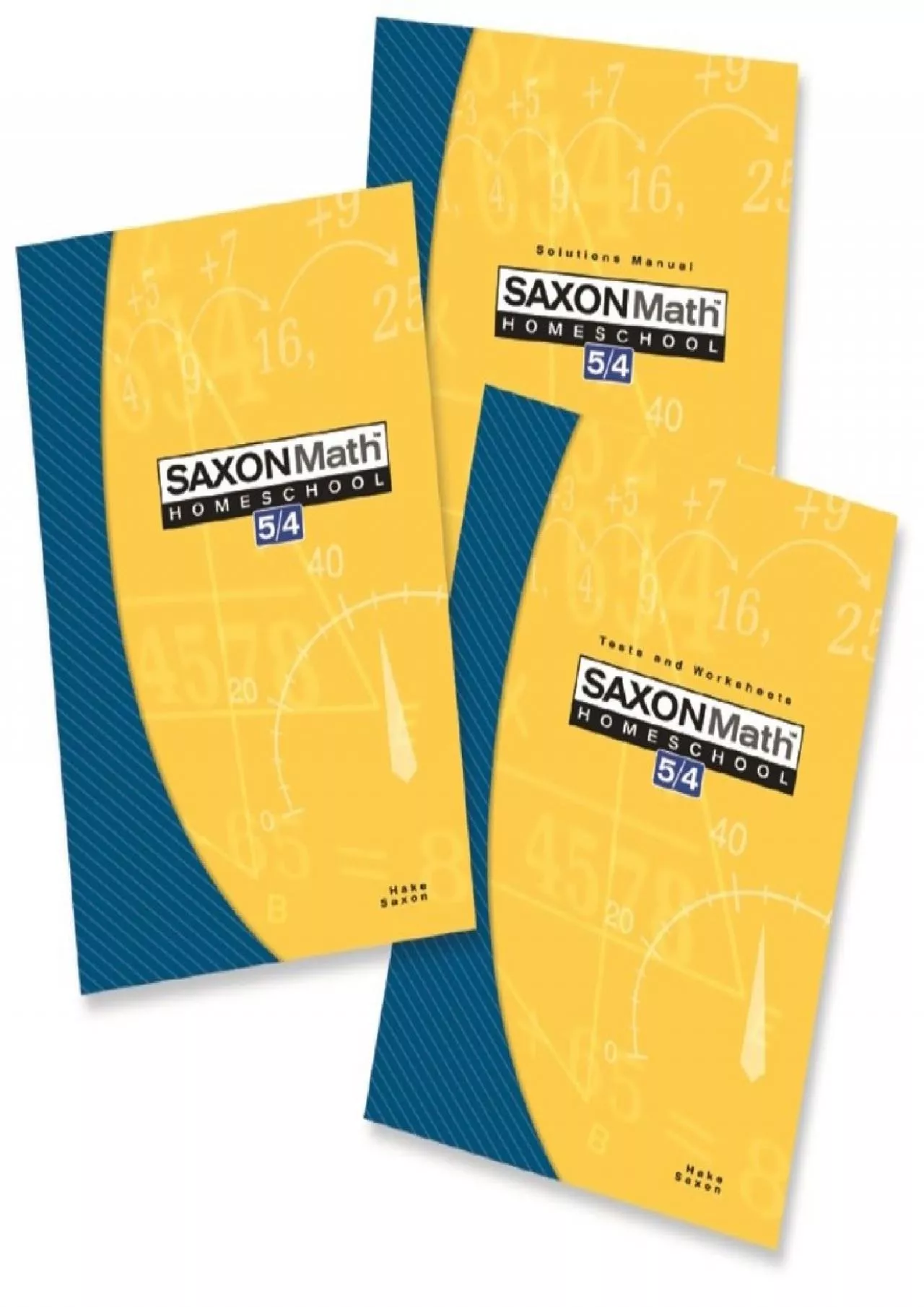 PDF-[DOWNLOAD] Saxon Math 5/4 Homeschool: Complete Kit 3rd Edition