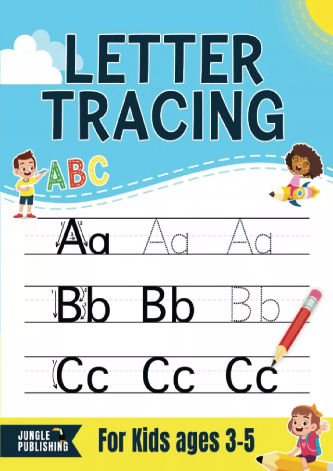 PDF-[READ] ABC Letter Tracing for Kids ages 3-5: Handwriting Practice Book | Preschool Workbook