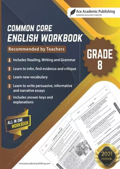 [DOWNLOAD] Common Core English Workbook: Grade 8 English