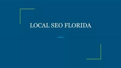 LOCAL SEO FLORIDA