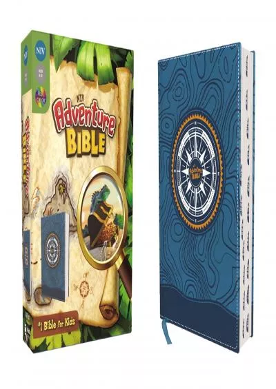 [DOWNLOAD] NIV, Adventure Bible, Leathersoft, Blue, Full Color, Thumb Indexed Tabs