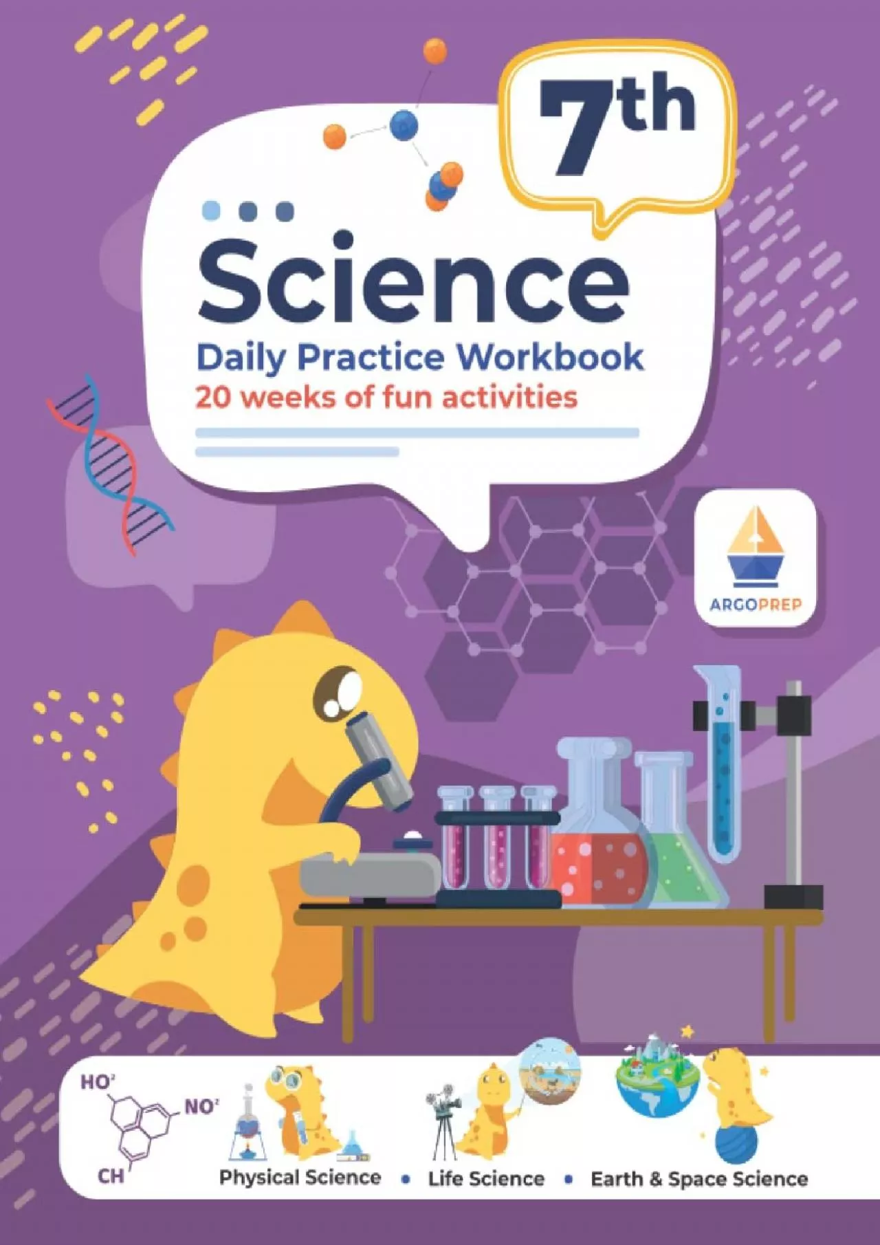 PDF-[READ] 7th Grade Science: Daily Practice Workbook | 20 Weeks of Fun Activities (Physical,