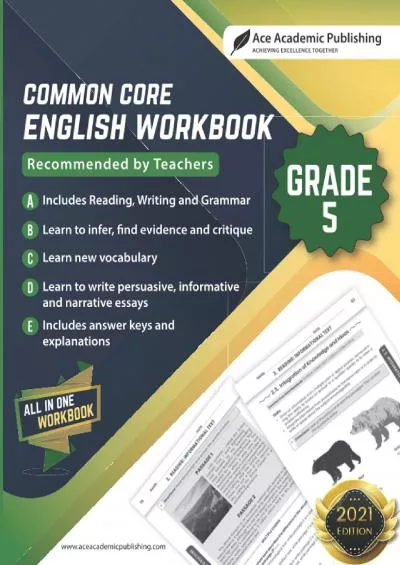 [READ] Common Core English Workbook: Grade 5 English