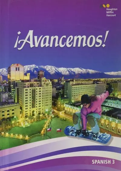 [EBOOK] ¡avancemos: Student Edition Level 3 2018 (Spanish Edition)
