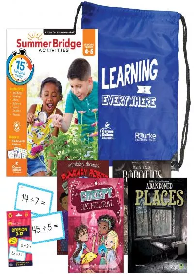 [DOWNLOAD] Summer Bridge Activities Grades 4-5 Bundle, Summer Learning 4th Grade to 5th