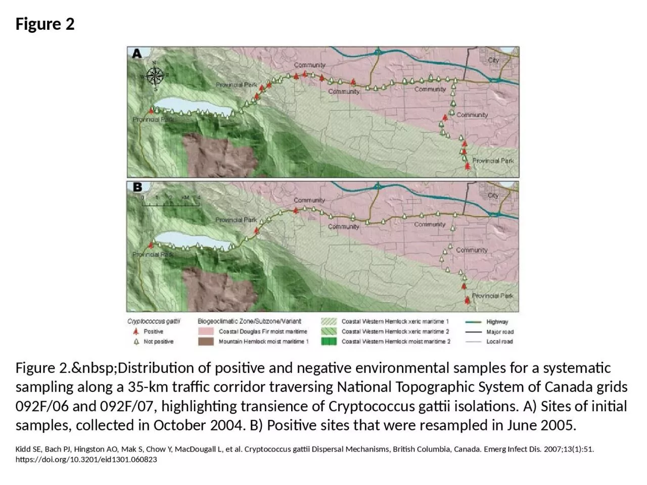 PPT-Figure 2 Figure 2.&nbsp;Distribution of positive and negative environmental samples