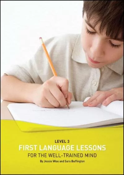 [EBOOK] First Language Lessons Level 3: Student Workbook