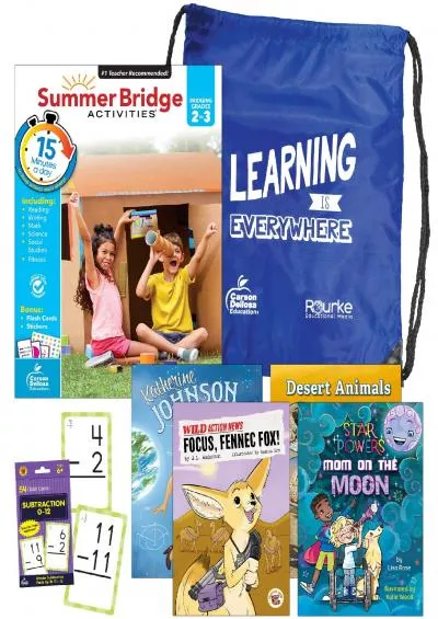 [EBOOK] Summer Bridge Activities 2-3 Bundle Ages 7-8 Summer Learning 3rd Grade Workbook