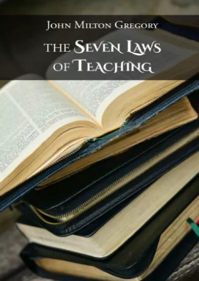[EBOOK] The Seven Laws of Teaching