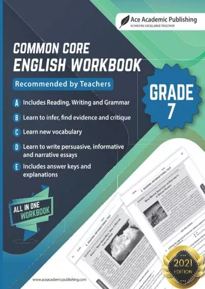 [DOWNLOAD] Common Core English Workbook: Grade 7 English